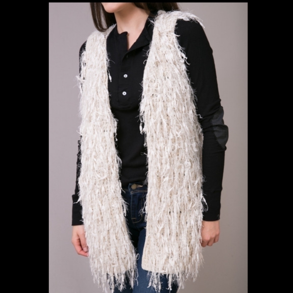 Jodifl shaggy vest